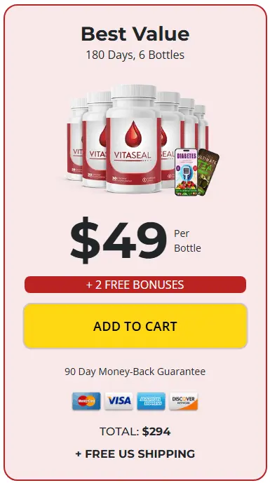 Buy VitaSeal 6 Bottles